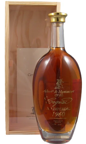 Коньяк Albert de Montaubert 1960 XO Imperial Альберт де Монтобер 1960  750 мл