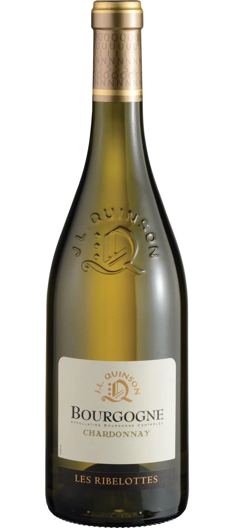 Вино  Quinson  Bourgogne  Chardonnay  AOC Кинсон Бургонь Шардонне 750 мл
