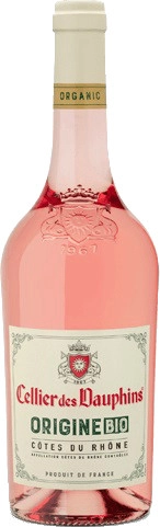 Вино Cellier des Dauphins Origine Bio Rose Cotes du Rhone AOC  2018 750 мл