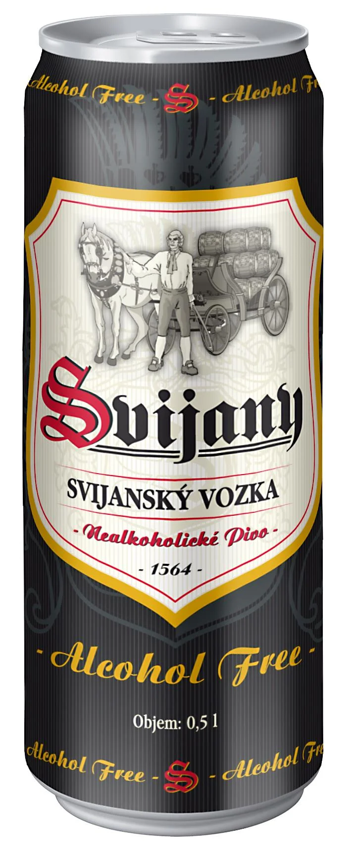 Пиво   Svijany  Svijanský  Vozka  Свияны   Свиянский  Возка безалкогольное   ж/б  500 мл