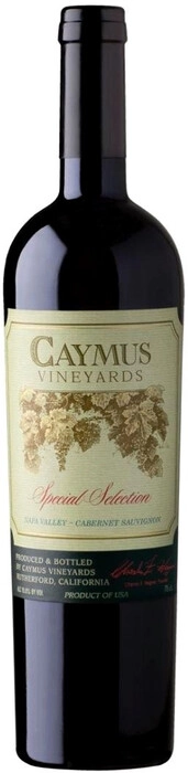 Вино  Caymus Napa Valley Special Selection  Cabernet Sauvignon Кеймус Спешл Селекшн Каберне Совиньон Напа Велли   2017 750 мл