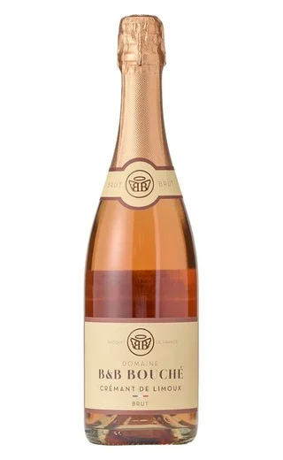 Игристое вино  DOMAINE B&B BOUCHE CREMANT DE LIMOUX BRUT Rose 750 мл 12,5%