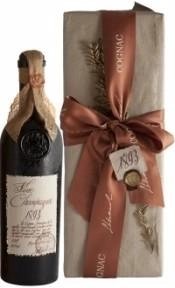 Конья Lheraud Cognac  Fine Champagne Леро Коньяк Фин Шампань в деревянной подарочной коробке 1893 700 мл