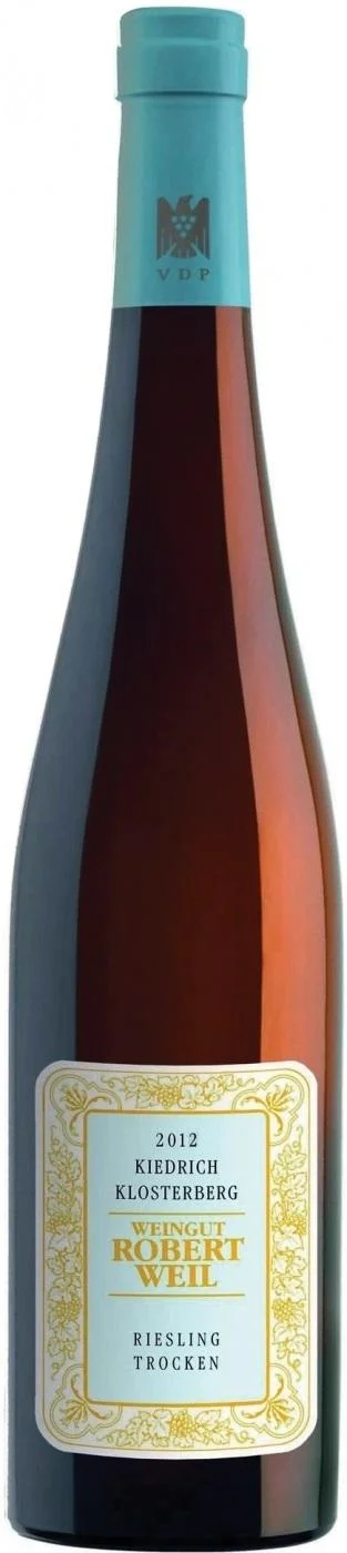 Вино Robert Weil, Kiedrich "Klosterberg" Riesling Trocken, Кидрих "Клостерберг" Рислинг Трокен, 2012, 0.75 л