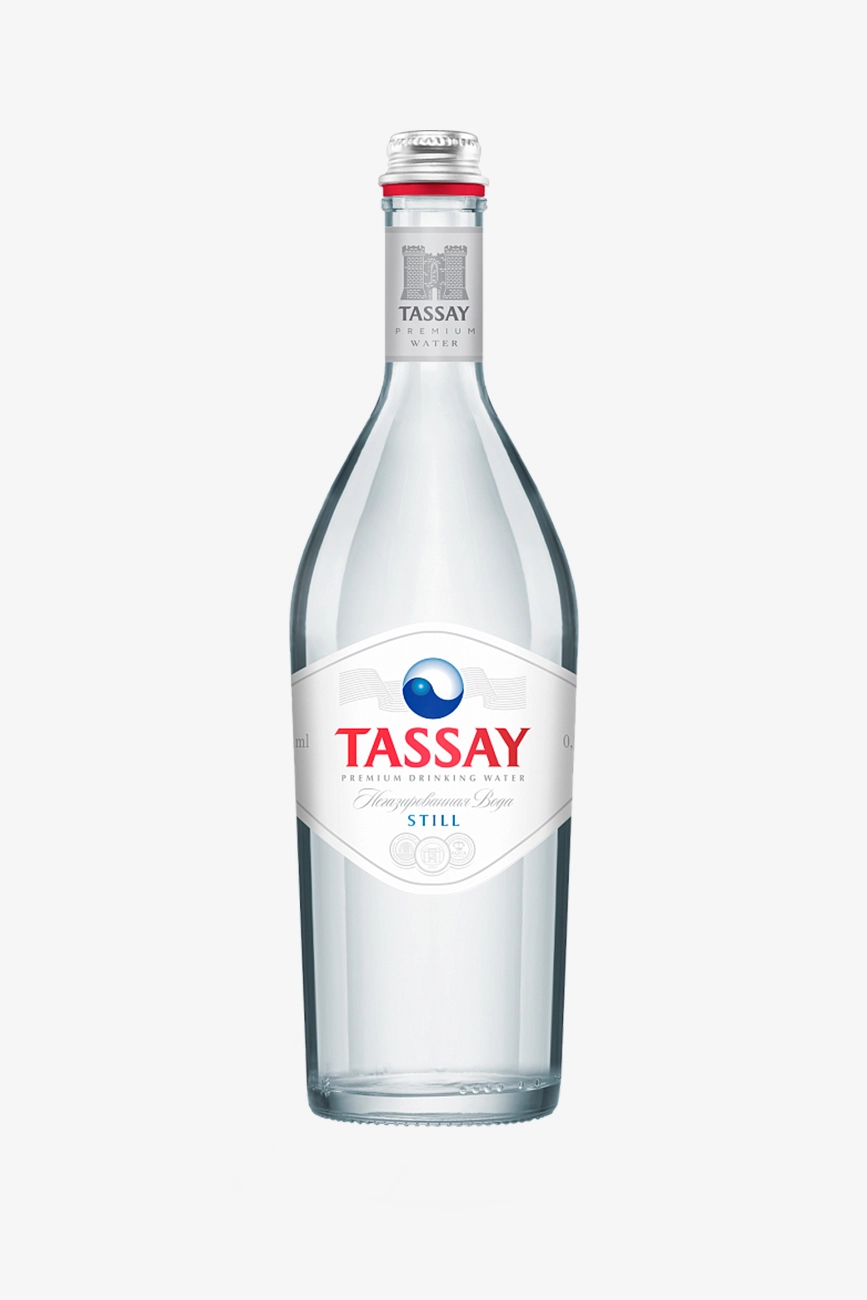 Вода Тассай Премиум негазированная стекло  750 мл