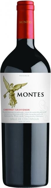 Вино Montes Reserva Cabernet Sauvignon Монтес Ресерва Каберне Совиньон 2021 750 мл