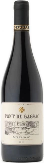 Вино Pont de Gassac Rouge Пон де Гассак Руж 2019 750 мл