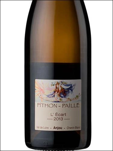 Вино Pithon-Paille L’Ecart Chenin Blanc Anjou  Питон-Пайе Л’Экар Шенен Блан Анжу 2013  750 мл