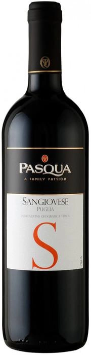 Вино Pasqua Sangiovese Puglia IGT Паскуа Санджовезе Пулья 2019 750 мл