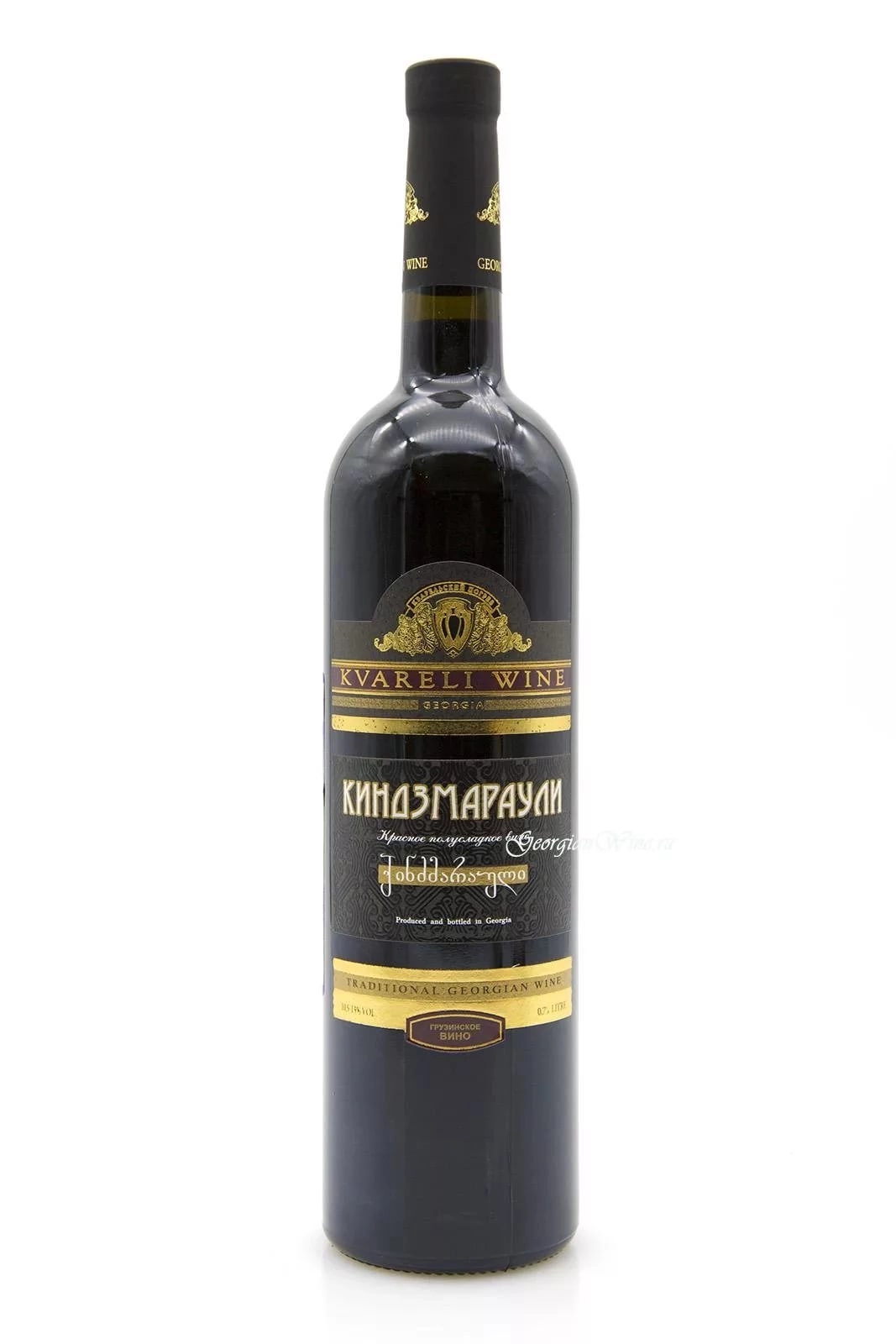 Вино Kvareli Cellar Kindzmarauli Кварельский Погреб Киндзмараули 750 мл