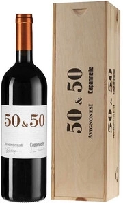 Вино Avignonesi-Capannelle 50 & 50 Vino da Tavola di Toscana IGT в подарочной коробке  2019 750 мл