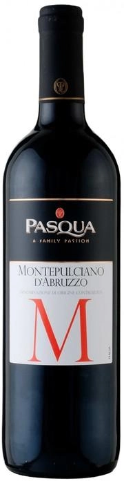 Вино Pasqua Montepulciano d'Abruzzo Паскуа Монтепульчано д'Абруццо 2018 750 мл