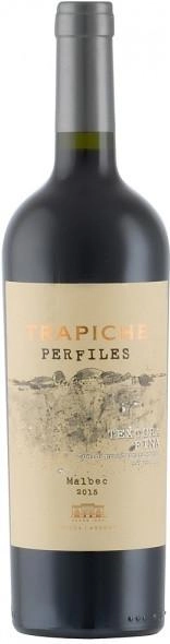 Вино Trapiche Perfiles  Textura Fina Malbec  Трапиче Перфайлз  Текстура Фина   Мальбек 2019 750 мл