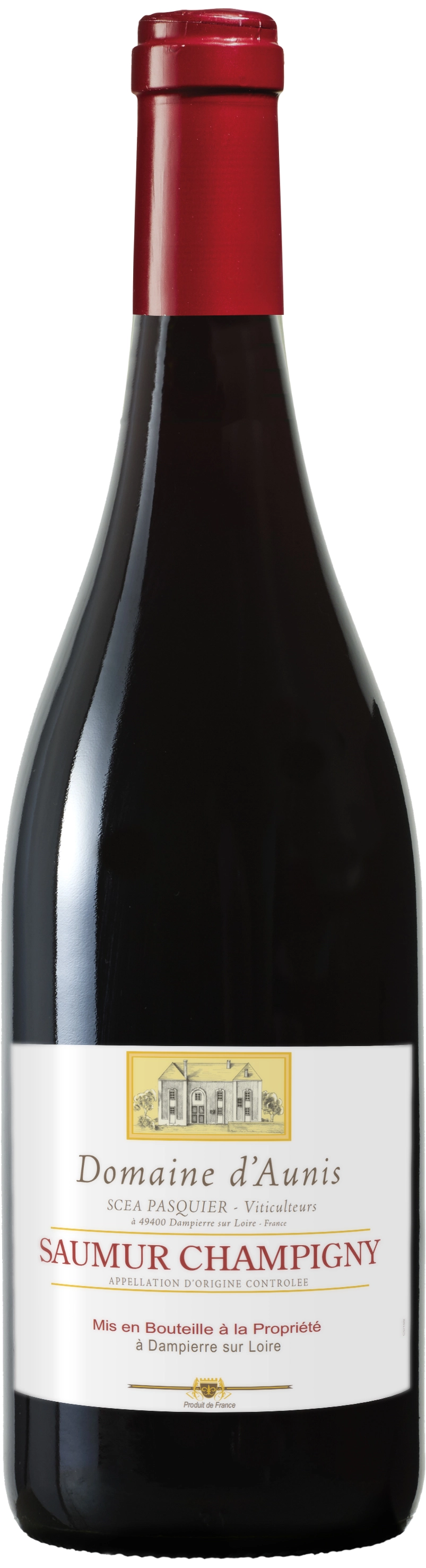 Вино Domaine d'Aunis Saumur Champigny  2021  750 мл
