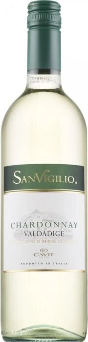 Вино  SanVigilio Chardonnay Trevenezie IGT   Санвиджилио   Шардонне 2023  750 мл