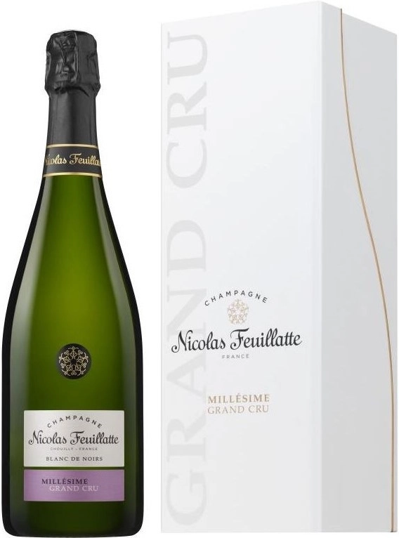Шампанское Nicolas Feuillatte Grand Cru Brut  Blanc de Noirs  Pinot Noir gift box  2014  750 мл
