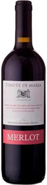Вино Tenute di Maria Merlot Тенуте ди Мария Мерло 2016 750 мл
