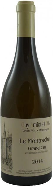 Вино Domaine Amiot Guy et Fils Le Montrachet  Grand Cru AOC  Домен Амио Ги э Фис Ле Монраше  Гран Крю  2014  750 мл