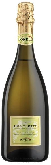 Вино игристое  Donelli  Pignoletto Brut DOC Донелли  Пиньолетто 750 мл
