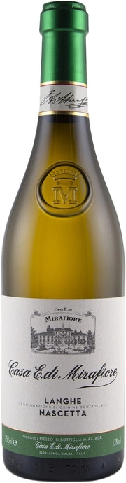 Вино Mirafiore Nascetta Langhe DOC 2021 750 мл 13%
