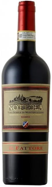 Вино  Cantina Nottola Il Fattore Vino Nobile di Montepulciano Riserva DOCG Кантина Ноттола Иль Фатторе Вино Нобиле ди Монтепульчано Ризерва 2009 750 мл