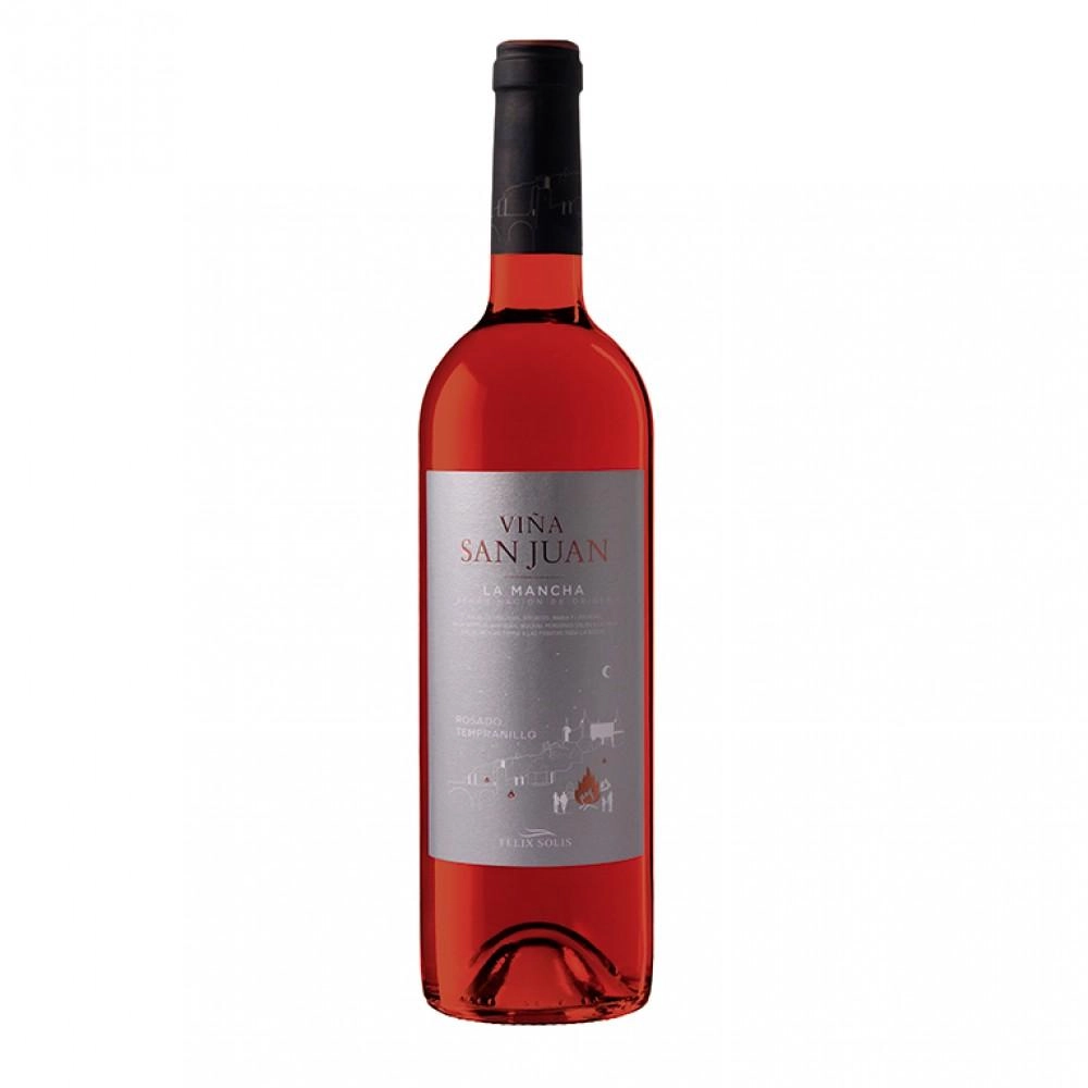 Вино Vina San Juan  La Mancha Винья Сан Хуан ДО Ла Манча розовое 2019 750 мл
