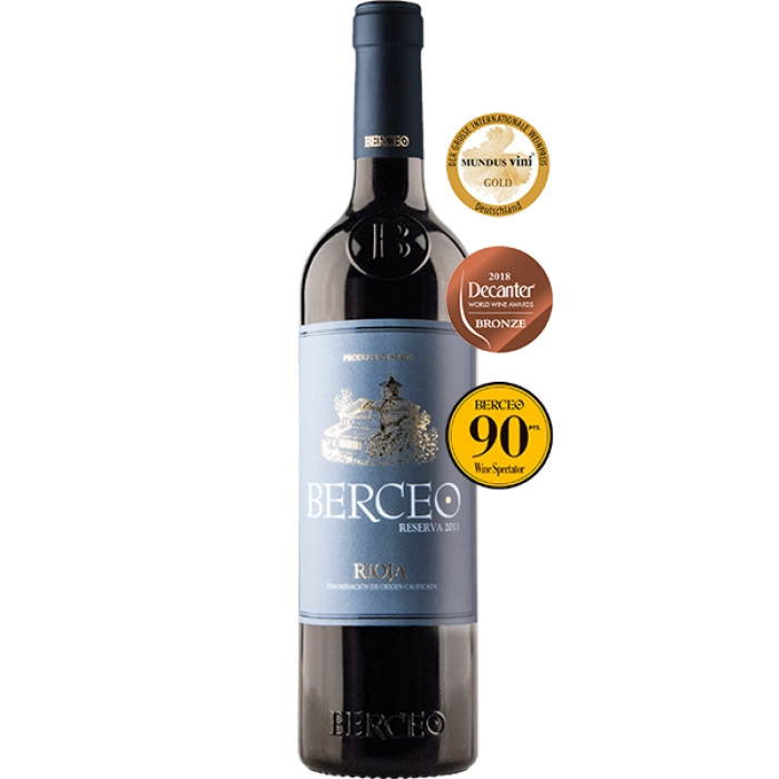 Вино  BERCEO RESERVA Берсео Резерва  красное сухое 2014 750 мл