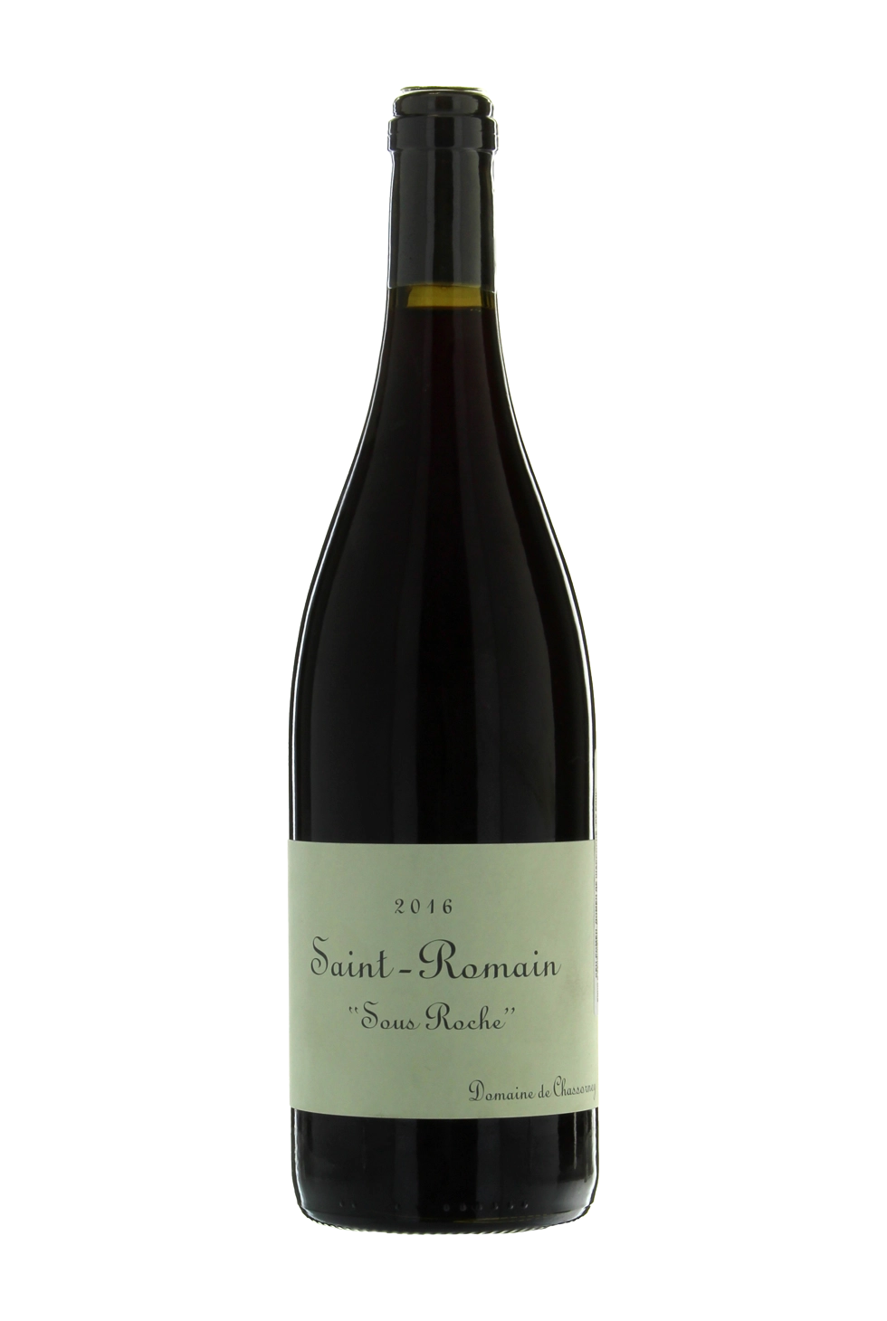 Вино   Domaine de Chassorney Sous Roche Saint-Romain AOC Домен де Шассорне Су Рош Сен-Ромен 2017 750 мл