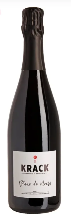 Игристое вино Krack Blanc de Noirs  Brut Pfalz Sekt 2022