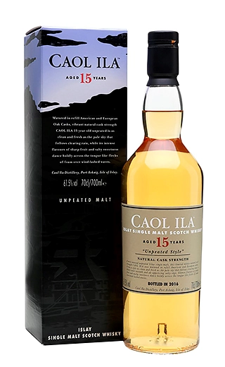 Виски Caol Ila  Aged Natural Cask Strength 15 Years in gift box  750 мл