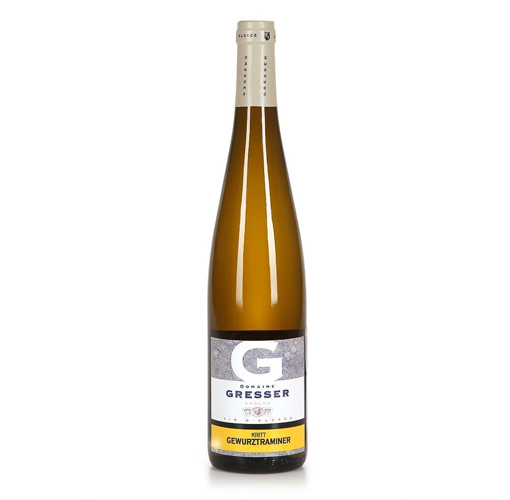 Вино Domaine Gresser AOC Alsace Gewurztraminer Kritt   2023 750 мл