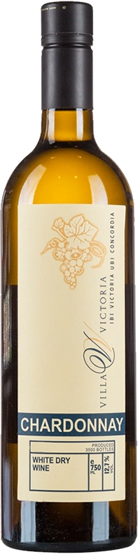 Вино Вилла Виктория   Шардоне Семигорье  2021  750 мл