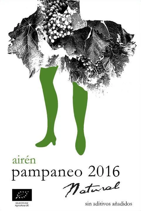 Вино Airen Pampaneo Natural Пампанео Айрен Натурал 2016 750 мл
