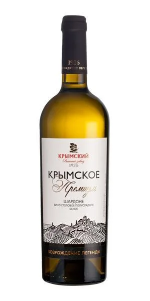 Вино Крымское Премиум» Шардоне, ООО "Крымский винный завод"