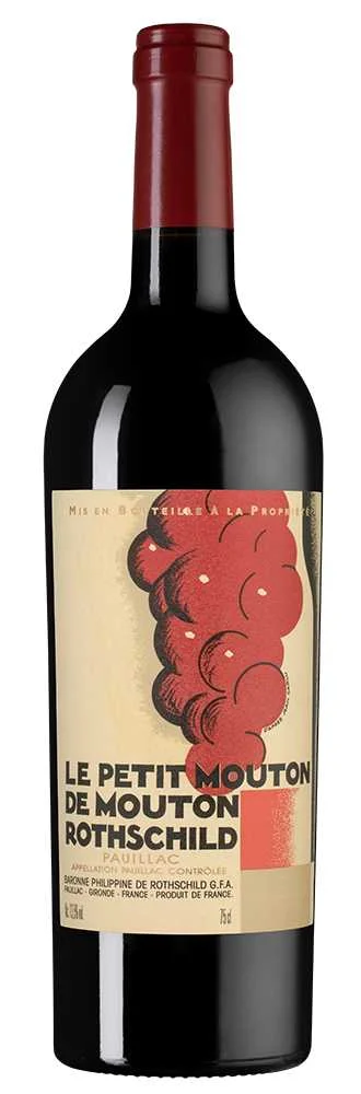 Вино Le Petit Mouton De Mouton Rothschild  2023 750 мл