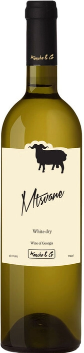 Вино Koncho & Co Mtsvane Кончо и Ко Мцване 750 мл