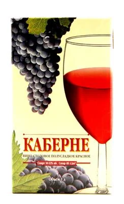 Вино Виктория ТД Каберне  полусладкое  1000 мл
