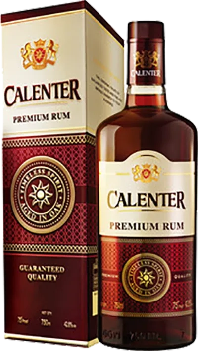 Ром Calenter Premium gift box  750 мл  42,8%
