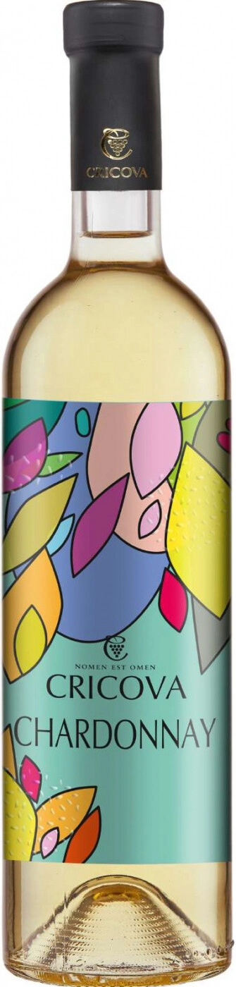 Вино Cricova Chardonnay semi sweet  750 мл