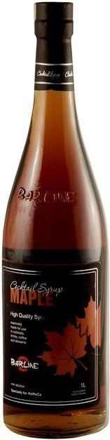 Сироп Barline  Maple Барлайн  Клен  стекло 1000 мл