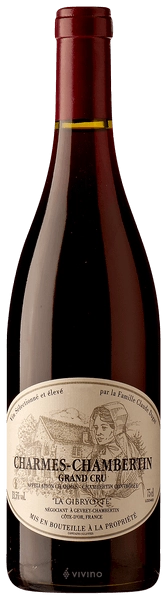 Вино La Gibryotte Charmes-Chambertin Grand Cru Ля Жибриот Шарм-Шамбертан Гран Крю 2017 750 мл 13,5%