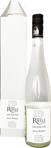 Бренди  Domaine Riefle  Eau-de-Vie  Poire William   gift box 700 мл