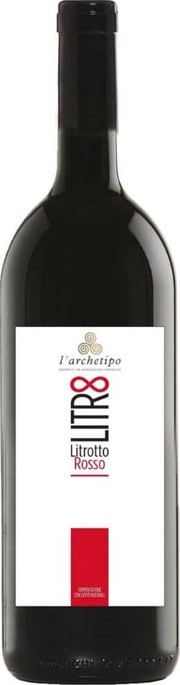 Вино L'Archetipo, "Litrotto" Rosso, Puglia IGP Л'Аркетипо Литротто Россо  2020 1000 мл
