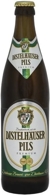 Пиво Distelhauser Pils Дистельхойзер, Пилс стекло 500 мл