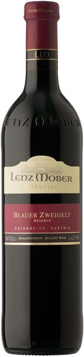 Вино Lenz Moser Prestige Blauer Zweigelt Ленц Мозер Престиж Блауэр Цвайгельт 750 мл