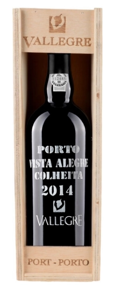 Портвейн Vista Alegre Сolheita деревянная упаковка 2014  750 мл 20%