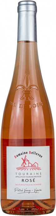 Вино Domaine Bellevue Rose Touraine AOC 2021 750 мл