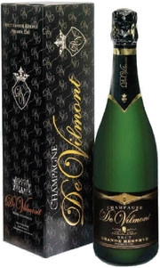 Шампанское De Vilmont  Brut Grande Reserve Premier Cru  gift box 750 мл