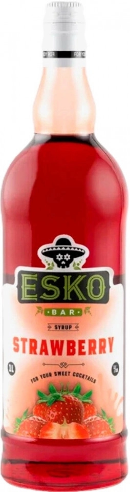 Сироп Esko Bar Strawberry 1000 мл