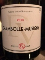 Вино Domaine Decelle & Fils Chambolle Musigny  2018 750 мл 13%